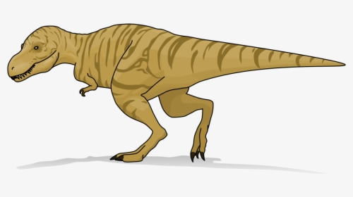 Tyrannosaurus Rex 1-heavyline - Truth About Killer Dinosaurs T Rex Size, HD Png Download, Transparent PNG