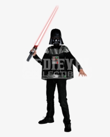 Darth Vader Costume Walmart, Hd Png Download , Png - Boys Stars Wars Costume, Transparent Png, Transparent PNG