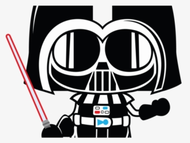 Darth Vader Clipart Standing Star Wars Clip Art Transparent - Star Wars Clipart Darth Vader, HD Png Download, Transparent PNG