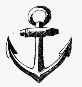 Anchor Png Photo - Simple Tattoo Designs On Paper, Transparent Png, Transparent PNG