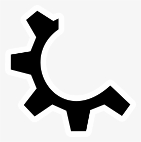 This Free Icons Png Design Of Mono Run - Logo Gear Png, Transparent Png, Transparent PNG