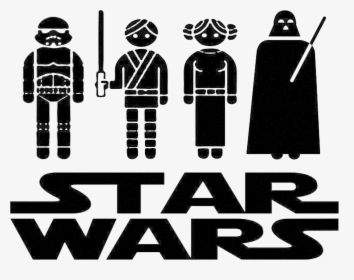 R2 D2 Anakin Skywalker Bb 8 Stormtrooper Star Wars - Star Wars Free Svg, HD Png Download, Transparent PNG