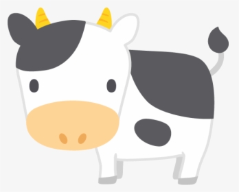 Cute Cow Vector Png, Transparent Png, Transparent PNG