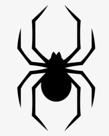 Black Widow Spider Icon - Black Widow Spider 2d, HD Png Download, Transparent PNG