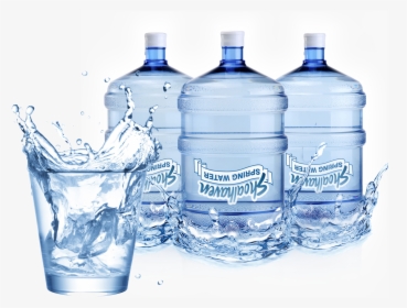 Shoalhaven Spring Water Is Bottled Into Sanitized Re-useable - 20 Liter Water Can, HD Png Download, Transparent PNG
