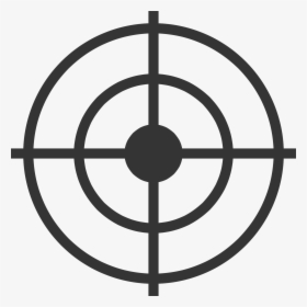 Shooting Target Computer Icons - Target On Transparent Background, HD Png Download, Transparent PNG