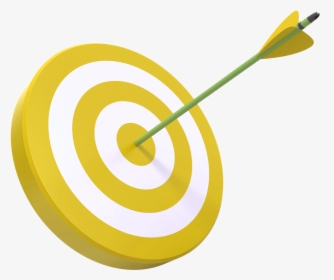 Target-arrows - Target Clipart Yellow, HD Png Download, Transparent PNG
