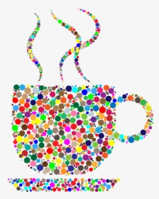 Colorful Coffee Clip Art, HD Png Download, Transparent PNG