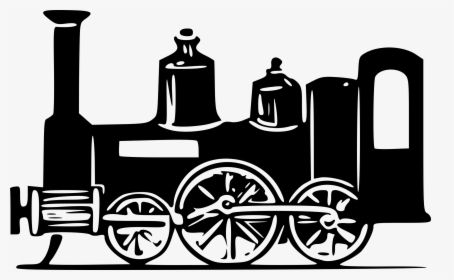 Steam Locomotive 1 Clip Arts - Steam Engine Clipart With Transparent Background, HD Png Download, Transparent PNG