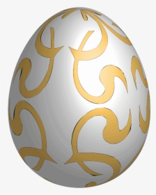 White Easter Egg Png - Писанка На Прозрачном Фоне, Transparent Png, Transparent PNG