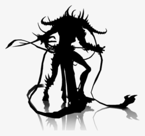 Challenger Demon Zombie Png Free Transparent Clipart - Dungeon Dragon Demon Shadow, Png Download, Transparent PNG
