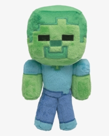 Minecraft Zombie Png - Stuffed Toy, Transparent Png, Transparent PNG
