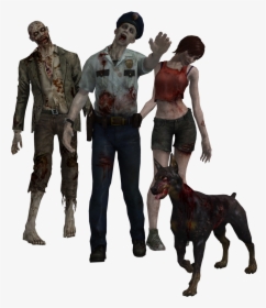 Png Zombies By Jaimito On Jpg Library - Resident Evil Zombies Transparent, Png Download, Transparent PNG
