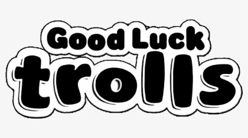 Good Luck Trolls - Good Luck Trolls Logo, HD Png Download, Transparent PNG