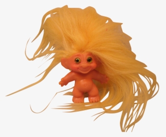 Trolls Hair Png - Troll Doll Long Hair, Transparent Png, Transparent PNG