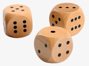 Wooden Dice - Wooden Dices, HD Png Download, Transparent PNG
