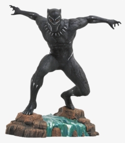 Black Panther Pvc Diorama - Diamond Select Black Panther, HD Png Download, Transparent PNG
