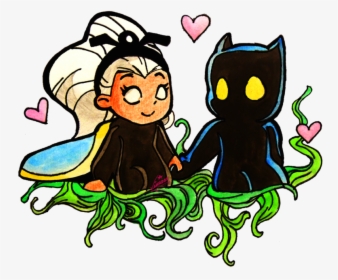 Black And Storm By Skottie Young - Black Panther And Storm Young, HD Png Download, Transparent PNG