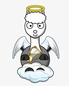 Alpaka Angel Clip Arts - Clipart Png Alpaka, Transparent Png, Transparent PNG