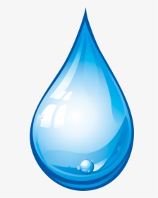 Water Drop Sodium Polyacrylate Transparency And Translucency - Transparent Water Drop Clipart, HD Png Download, Transparent PNG