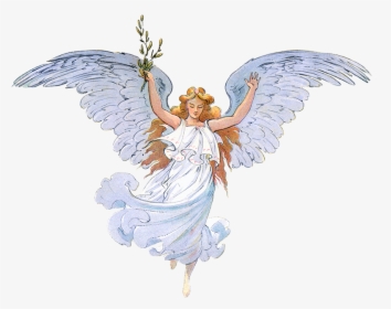 Vintage Angel Png - Transparent Background Angel Png, Png Download, Transparent PNG