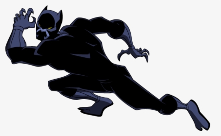 No Caption Provided - Black Panther In Cartoons, HD Png Download, Transparent PNG