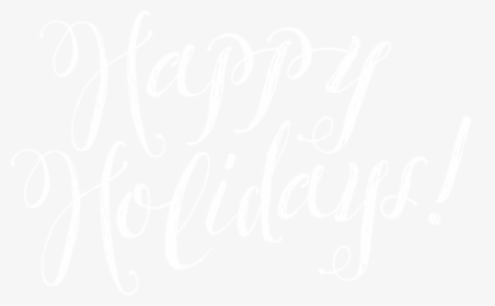 Happy Holidays Png Transparent White , Png Download - White Happy Holidays Png Transparent, Png Download, Transparent PNG