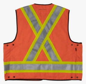 Work King Safety By Tough Duck Mens Surveyor Safety - Vest, HD Png Download, Transparent PNG
