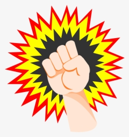 Clenched Fist - Clenched Fist Clipart, HD Png Download, Transparent PNG