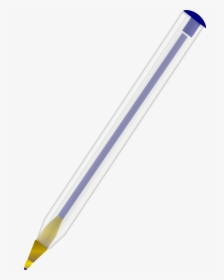 Transparent Bic Pen Png - Blue School Pen, Png Download, Transparent PNG