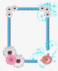 Transparent Background Flower Clipart Border, HD Png Download, Transparent PNG