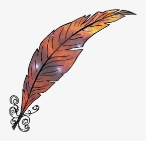 Transparent Feather Pen Png - Writing Gif Transparent Background, Png Download, Transparent PNG