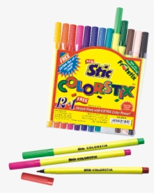 Transparent Pens Png - Coloured Sketch Pens Png, Png Download, Transparent PNG