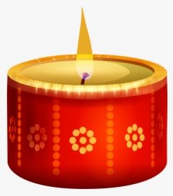 Free Clipart Picture Happy Diwali Png India Candle, Transparent Png, Transparent PNG