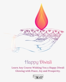 Typography Vector Happy Diwali - Diwali Festival Background Vector Free Download, HD Png Download, Transparent PNG