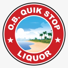 Ocean Beach Quik Stop Mainstreet Association Usps Village - Beach Vector, HD Png Download, Transparent PNG