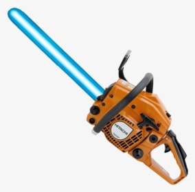 No Caption Provided - Lightsaber Chainsaw, HD Png Download, Transparent PNG