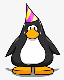 Club Penguin Wiki - Penguin With Santa Hat, HD Png Download, Transparent PNG