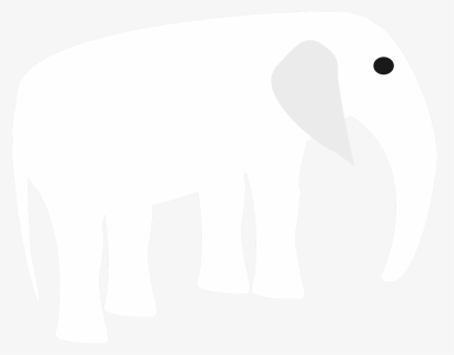 White Elephant Png Hd - Indian Elephant, Transparent Png, Transparent PNG