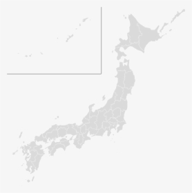 Japangrey Borders - Japan Race Tracks Map, HD Png Download, Transparent PNG