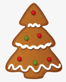 Clip Art Christmas Cookies Png - Gingerbread Christmas Tree Png, Transparent Png, Transparent PNG