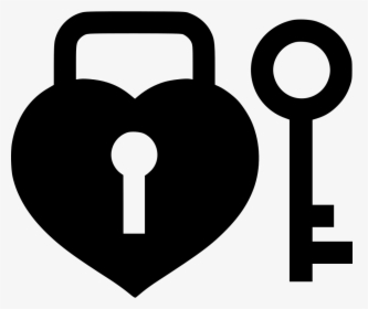 Lock Key - Lock And Key Icon, HD Png Download, Transparent PNG