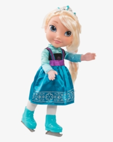 Frozen Elsa With Skates, , Large - Doll, HD Png Download, Transparent PNG