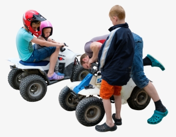 Group Of People Walking Png - All-terrain Vehicle, Transparent Png, Transparent PNG