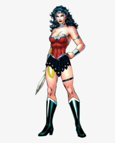Wonder Woman Comic Png - Wonder Woman New 52 Jim Lee, Transparent Png, Transparent PNG