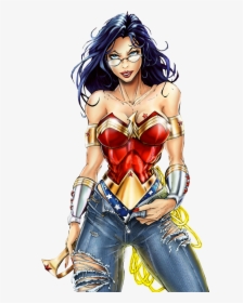 Rolling Stone Wonder Woman Render By American Paladin - Wonder Woman Rolling Stone Cover, HD Png Download, Transparent PNG