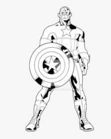 Picture Black And White Download Collection Of America - Captain America Black And White, HD Png Download, Transparent PNG