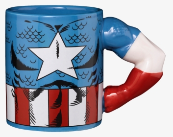 Captain America Arm Mug, HD Png Download, Transparent PNG