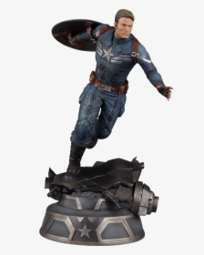 Captain America Premium Format™ Figure - Estátua Do Capitão América, HD Png Download, Transparent PNG