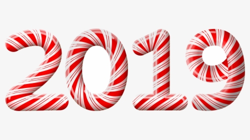 Candy Cane Transparent Clipart Free Png - Candy Cane Numbers 2017, Png Download, Transparent PNG